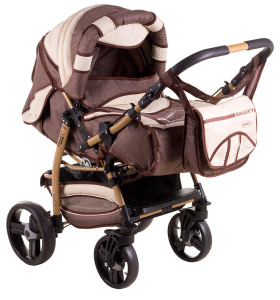 Коляска-трансформер Adamex Galaxy Drifting, с поворотными колесами