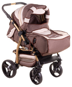 Коляска-трансформер Adamex Galaxy Drifting, с поворотными колесами