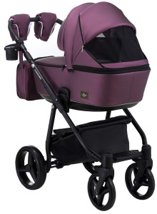 Коляска универсальная Adamex Barcelona 2 в 1, кожа 100%