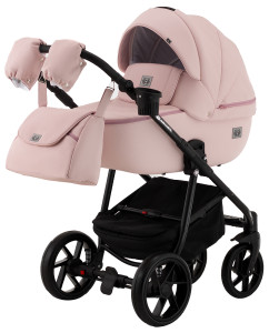 Коляска универсальная Adamex Hybryd Plus 2 в 1, кожа 100%