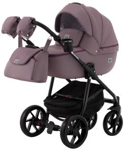 Коляска универсальная Adamex Hybryd Plus 2 в 1, кожа 100%