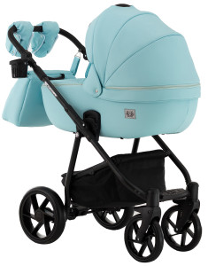 Коляска универсальная Adamex Hybryd Plus 2 в 1, кожа 100%