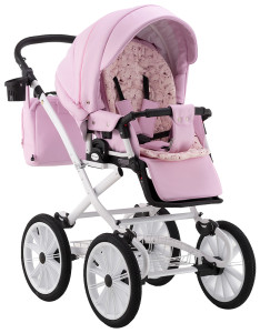 Коляска универсальная Adamex Lucianо Retro 2 в 1, кожа 100%