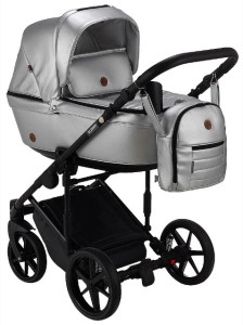Коляска универсальная Adamex Amelia кожа 100% 2 в 1
