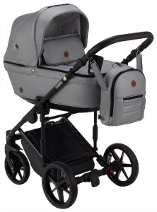 Коляска универсальная Adamex Amelia кожа 100% 2 в 1