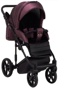 Коляска универсальная Adamex Amelia кожа 100% 2 в 1
