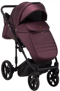 Коляска универсальная Adamex Amelia кожа 100% 2 в 1