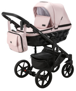 Коляска универсальная Adamex Diego 2 в 1, кожа