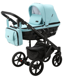 Коляска универсальная Adamex Diego 2 в 1, кожа