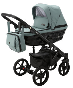 Коляска универсальная Adamex Diego 2 в 1, кожа