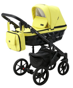 Коляска универсальная Adamex Diego 2 в 1, кожа