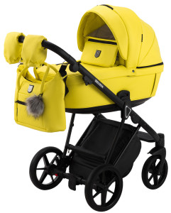 Коляска универсальная Adamex Belissa ECO 2 в 1, кожа 100%