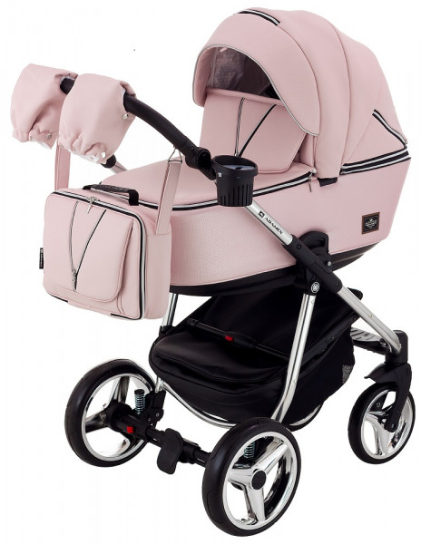 Коляска универсальная Adamex Sierra Polar 2 в 1, кожа 100%