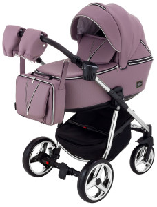 Коляска универсальная Adamex Sierra Polar 2 в 1, кожа 100%