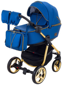 Коляска универсальная Adamex Sierra Polar 2 в 1, кожа 100%