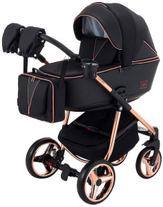 Коляска универсальная Adamex Sierra Polar 2 в 1, кожа 50%