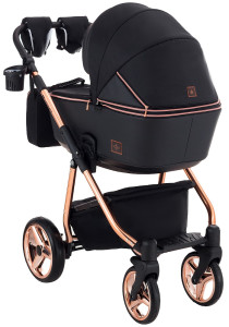 Коляска универсальная Adamex Sierra Polar 2 в 1, кожа 50%