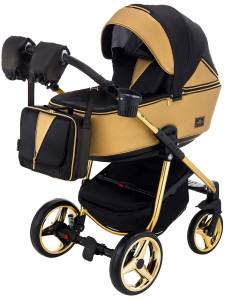 Коляска универсальная Adamex Sierra Polar 2 в 1, кожа 50%