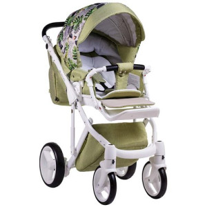 Коляска универсальная Adamex Luciano jeans 2 в 1