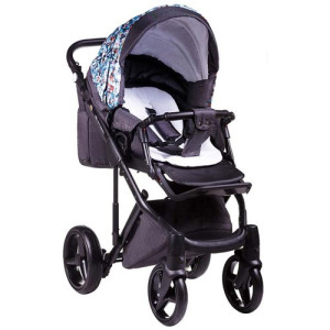 Коляска универсальная Adamex Luciano jeans 2 в 1