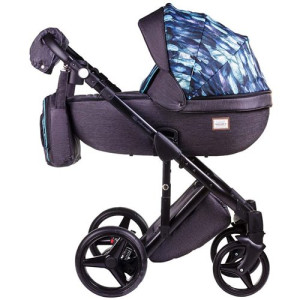 Коляска универсальная Adamex Luciano jeans 2 в 1