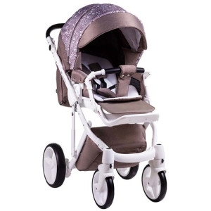 Коляска универсальная Adamex Luciano jeans 2 в 1