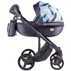 Коляска универсальная Adamex Luciano jeans 2 в 1