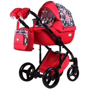 Коляска универсальная Adamex Luciano jeans 2 в 1