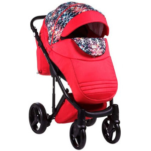 Коляска универсальная Adamex Luciano jeans 2 в 1