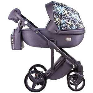 Коляска универсальная Adamex Luciano jeans 2 в 1