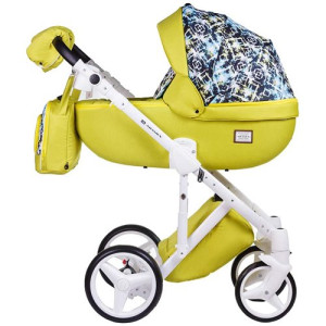 Коляска универсальная Adamex Luciano jeans 2 в 1