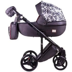 Коляска универсальная Adamex Luciano jeans 2 в 1