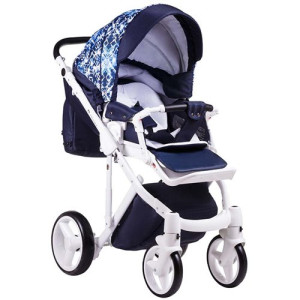 Коляска универсальная Adamex Luciano jeans 2 в 1