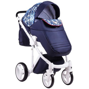 Коляска универсальная Adamex Luciano jeans 2 в 1