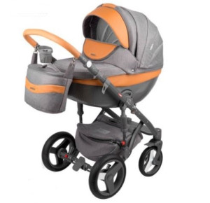 Универсальная коляска Adamex Monte Deluxe Carbon 2 в 1