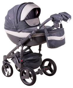 Универсальная коляска Adamex Monte Deluxe Carbon 2 в 1