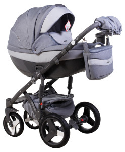 Универсальная коляска Adamex Monte Deluxe Carbon 2 в 1