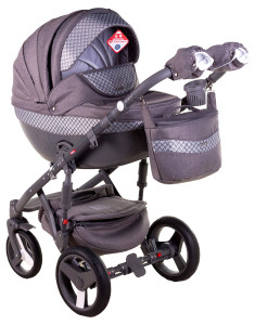 Универсальная коляска Adamex Monte Deluxe Carbon 2 в 1