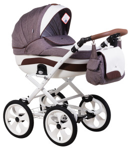 Универсальная коляска Adamex Sofia Happy Collection 2 в 1, ретро