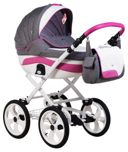 Универсальная коляска Adamex Sofia Happy Collection 2 в 1, ретро