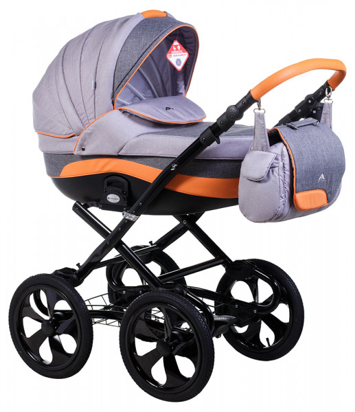 Универсальная коляска Adamex Sofia Happy Collection 2 в 1, ретро
