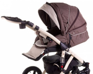 Коляска универсальная Adamex Aspena Кожа 2 в 1