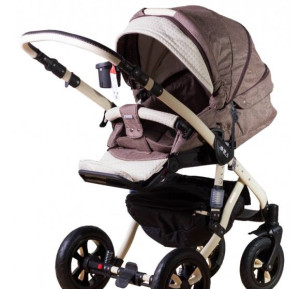 Коляска Adamex Avila Кожа 2 в 1