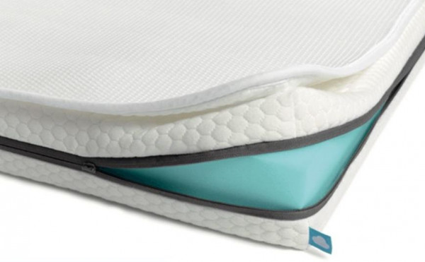 Детский комплект: матрац AeroSleep Natural с дышащим наматрасником, 60х120 см
