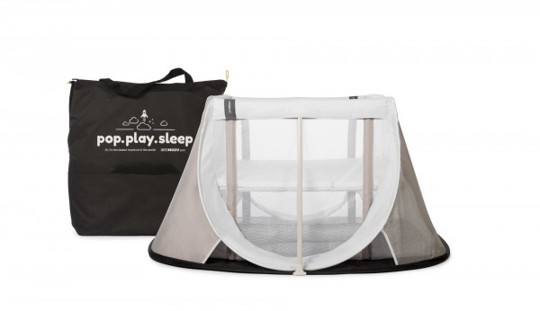 Кроватка-манеж AeroMoov Instant travel Cot, со вторым дном, матрасом и сумкой-переноской