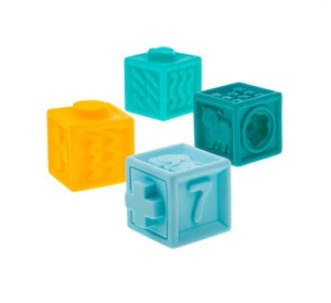 Набор силиконовых кубиков Akuku A0453, 8шт.