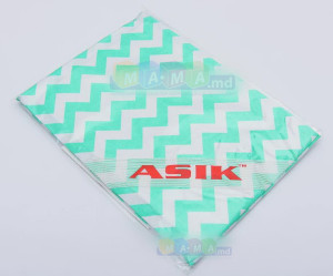 Простыня на резинке ASIK, сменная, бязь, 120х60см
