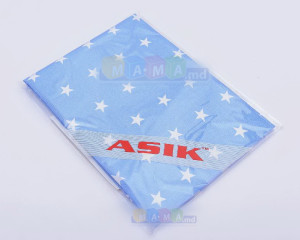 Простыня на резинке ASIK, сменная, бязь, 120х60см