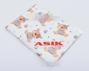Простыня на резинке ASIK, сменная, бязь, 120х60см