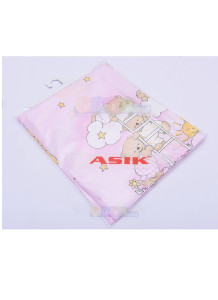 Сменный комплект ASIK Мишки на лестнице, розовый: 3 элемента
